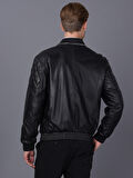 Basics&More Erkek Deri Ceket E1032