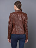 Basics&More Kadın Deri Ceket B49