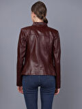 Basics&More Kadın Deri Ceket B49