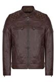 Basics&More Erkek Deri Ceket E-1042