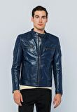 Basics&More Erkek Deri Ceket E-1042