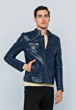 Basics&More Erkek Deri Ceket E-1042