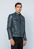 Basics&More Erkek Deri Ceket E-1042