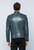 Basics&More Erkek Deri Ceket E-1042