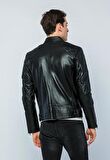 Basics&More Erkek Deri Ceket E-1042