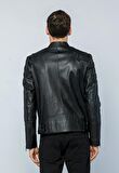 Basics&More Erkek Deri Ceket E-1042