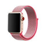 E2M Apple Watch Uyumlu 42-44MM KRD-03 HASIR PEMBE 