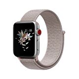 E2M Apple Watch Uyumlu 42-44MM KRD-03 HASIR BEJ KORDON 
