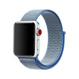 E2M Apple Watch Uyumlu 42-44MM KRD-03 HASIR AÇIK MAVİ 
