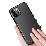 BİKAPAK ELIT MIST IPHONE 12 PRO MAX OPAK SİYAH KAP