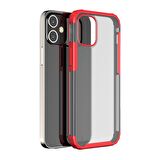 BİKAPAK ELIT MIST IPHONE 12 MİNİ KIRMIZI KAPAK