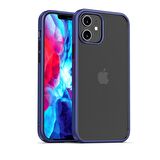 BİKAPAK ELIT ENIGMA IPHONE 12 MİNİ  MAVİ KAPAK
