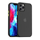 BİKAPAK ELIT SHINE IPHONE 12 PRO MAX SİYAH KAPAK
