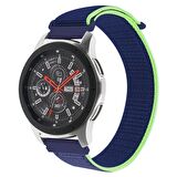 E2M Huawei Watch 20mm KRD-03 Hasır Deniz Mavisi Ko