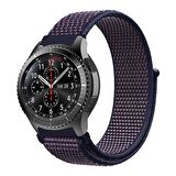 E2M Huawei Watch 22mm KRD-03 Hasır Kozmik Lacivert