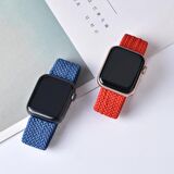 E2M Apple Watch Uyumlu 42-44mm KRD-15 Örgü Pembe Small 