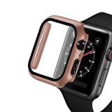 E2M Apple Watch Uyumlu 38mm Kasa ve EkranKoruyucu RoseGol 
