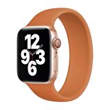 E2M Apple Watch Uyumlu 42-44mm KRD-18 Silikon M Turuncu 