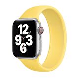 E2M Apple Watch Uyumlu 42-44mm KRD-18 Silikon L Sarı 