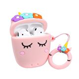 E2M AIRPODS 1-2 KILIF UNICORN PEMBE