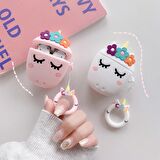 E2M AIRPODS 1-2 KILIF UNICORN PEMBE