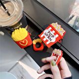 E2M AIRPODS 1-2 KILIF POPCORN BEYAZ