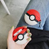 E2M AIRPODS 1-2 KILIF POKE TOPU KIRMIZI