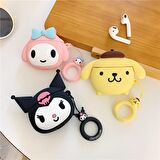 E2M AIRPODS 1-2 KILIF KUROMİ SİYAH