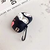E2M AIRPODS 1-2 KILIF HAYALET SİYAH