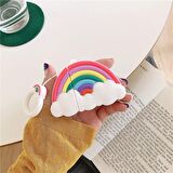E2M AIRPODS 1-2 KILIF GÖKKUŞAĞI RENKLİ