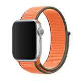 E2M Apple Watch Uyumlu 38-40MM KRD-03 HASIR SPOR TURUNCU 