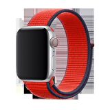 E2M APPLE WATCH 42-44MM KRD-03 HASIR SPOR KIRMIZI KORDON