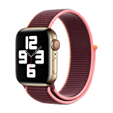 E2M Apple Watch Uyumlu 42-44MM KRD-03 HASIR SPOR MÜRDÜM K 