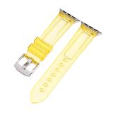 E2M Apple Watch Uyumlu 38-40mm KRD-23 Transparent Sarı Ko 