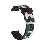 E2M Samsung Watch 22mm KRD-24 Kamuflaj Koyu Yeşil 