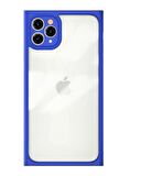 BİKAPAK ELIT CUBE IPHONE 12 PRO MAVİ KAPAK