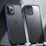 BİKAPAK ELIT FROZEN IPHONE 13 PRO MAX MAVİ KAPAK
