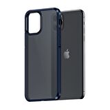 BİKAPAK ELIT FROZEN IPHONE 13 PRO MAX MAVİ KAPAK