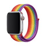 E2M Apple Watch Uyumlu 42-44MM KRD-03 HASIR GÖKKUŞAĞI KOR 