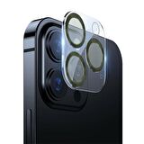 BİNANO IPHONE 12 PRO MAX 3D PRO KOYU YEŞİL CAMERA 