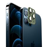 BİNANO IPHONE 12 PRO 360 METAL KOYU YEŞİL CAMERA K