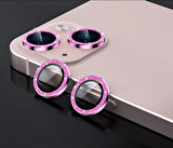 BİNANO IPHONE 11 PRO DIAMOND KARIŞIK PEMBE CAMERA 