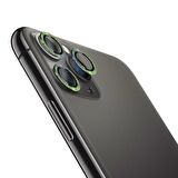 BİNANO IPHONE 11 PRO MAX DIAMOND KARIŞIK YEŞİL CAM
