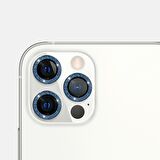 BİNANO IPHONE 12 PRO MAX DIAMOND MAVİ CAMERA KORUY
