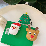 E2M AIRPODS 1-2 KILIF NOEL BABA BEYAZ