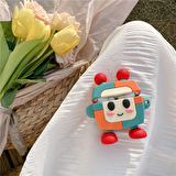 E2M AIRPODS PRO KILIF SUPER ROBOT BEYAZ