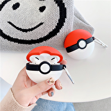 E2M AIRPODS 3 KILIF POKE TOPU KIRMIZI