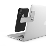E2M STD-14 LAPTOP İÇİN METAL TELEFON TUTUCU GÜMÜŞ