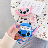 E2M AIRPODS PRO KILIF STITCH MAVİ