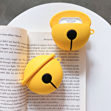 E2M AIRPODS 1-2 KILIF YUVARLAK ZİL SARI